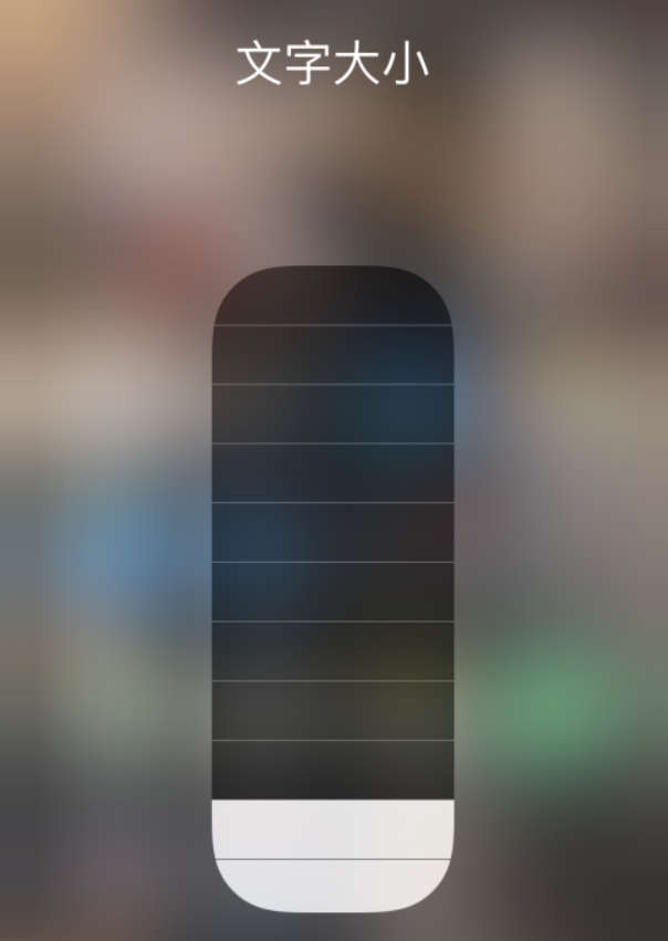 海丰苹果手机维修分享小技巧：在 iPhone 控制中心快速调节字体大小 